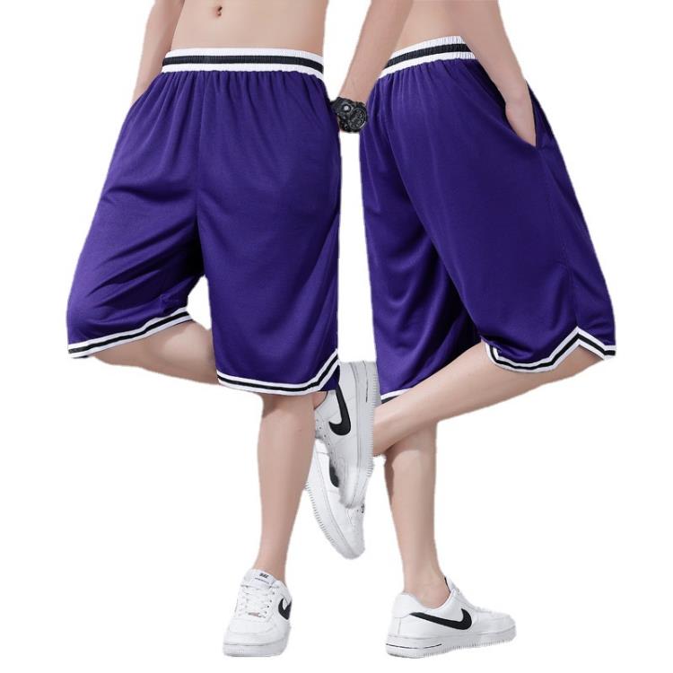 籃球短褲男運動寬松夏季潮牌男生速干美式男士冰絲休閒褲子五分褲-細節圖5