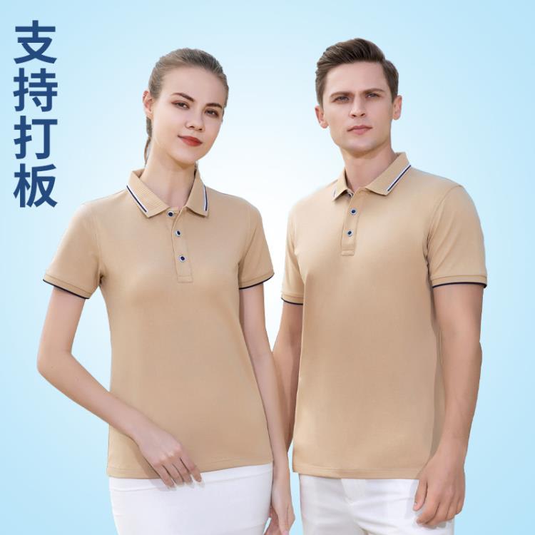 短袖polo衫 攝影工作服訂製POLO衫印LOGO團體戶外團建廣告文化衫刺繡翻領-細節圖2