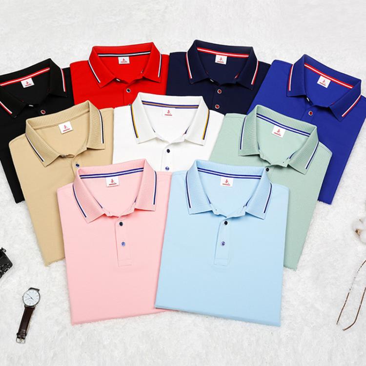 短袖polo衫 攝影工作服訂製POLO衫印LOGO團體戶外團建廣告文化衫刺繡翻領-細節圖5