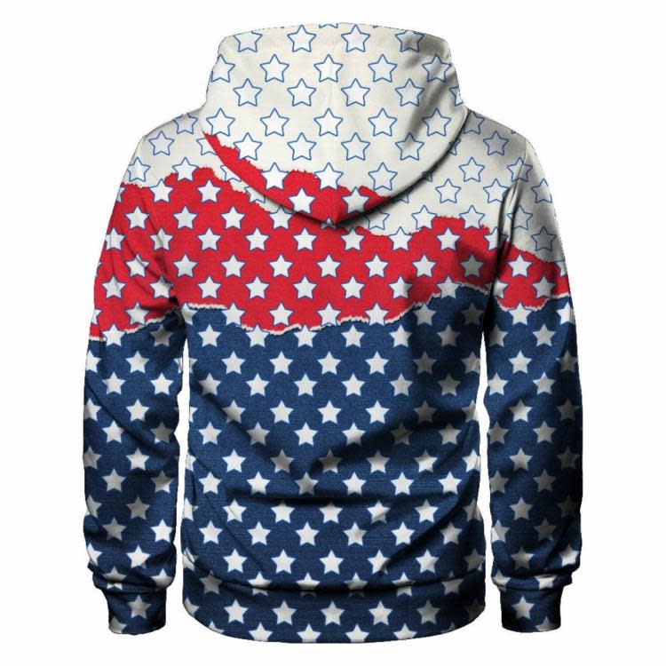 2023新款春秋3D數碼印花獨立日獨角獸男休閒寬松衛衣-細節圖2