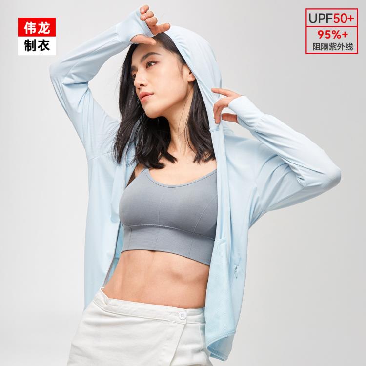 防曬衣男女輕薄運動防曬服夏季新款防紫外線冰絲潮牌防曬外套-細節圖2