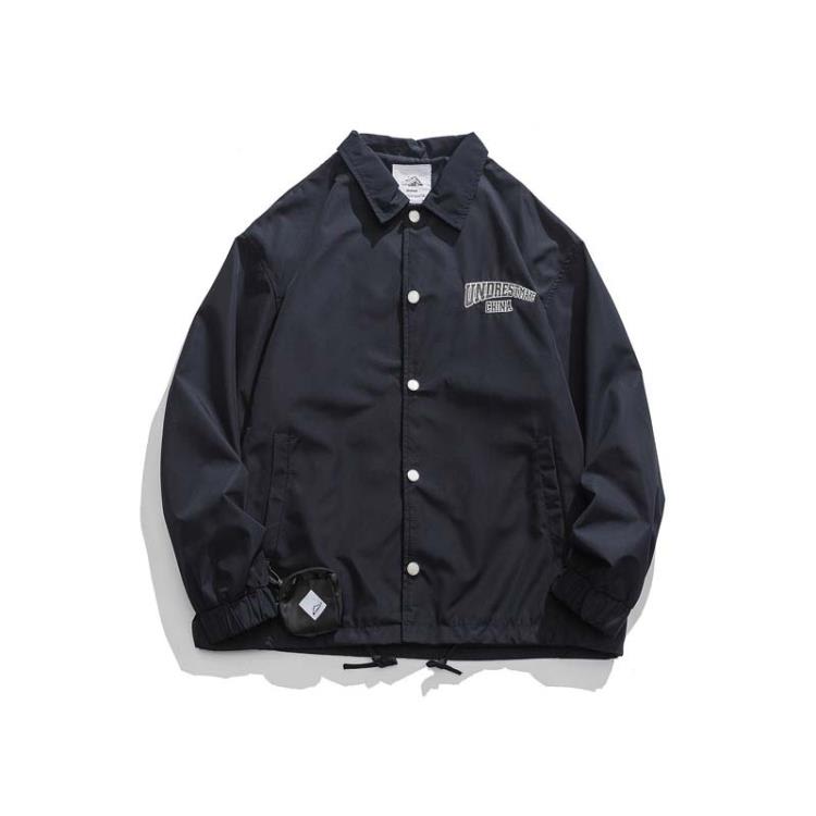 北界男裝 美式潮牌2023新款秋季掛包字母貼布繡夾克外套男-細節圖8