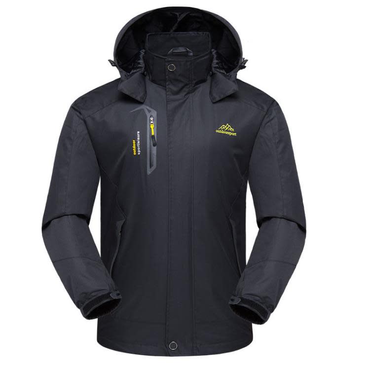 夾克 歐碼袖長尺寸出口戶外沖鋒衣男女大碼山騎行防風外套-細節圖4