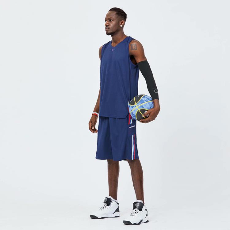 背心 新款籃球服套裝男耐穿球衣印字大學生運動比賽組隊訓練服隊服-細節圖9