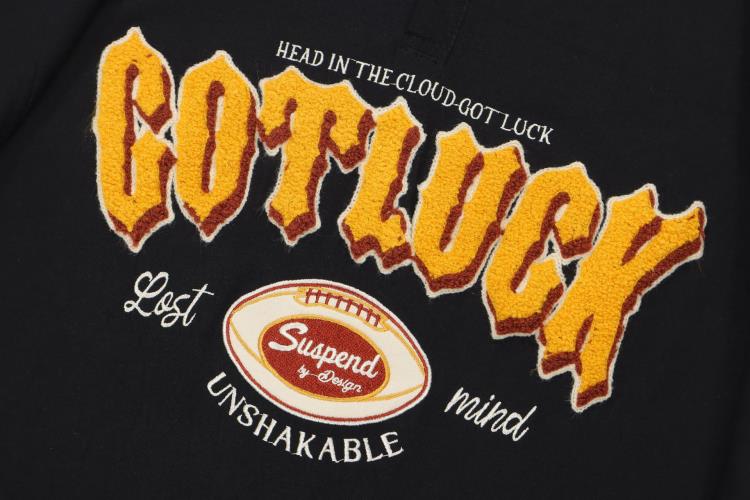 2023年夏季新款短袖美式卡通經典百搭POLO短袖情侶短袖-細節圖4