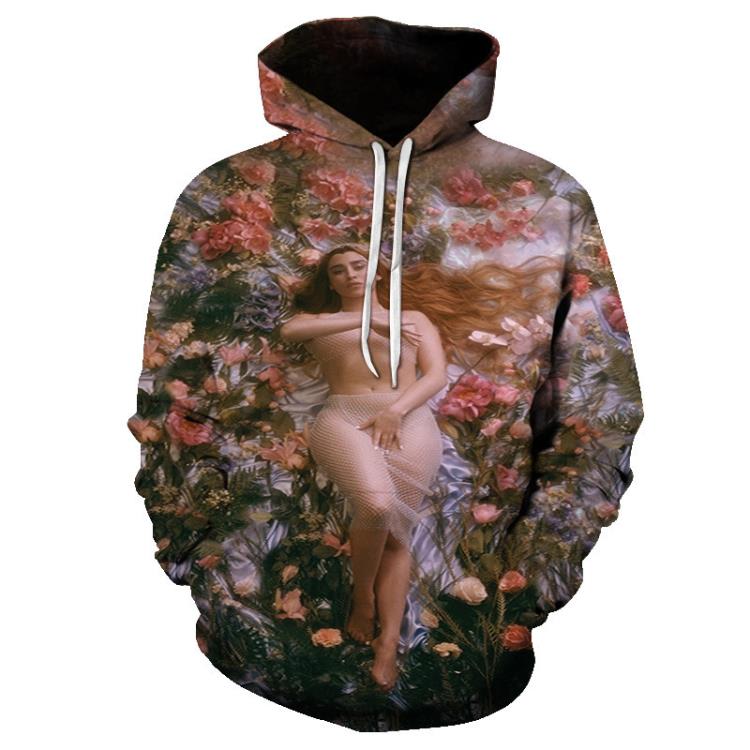 2023春秋潮牌熱銷鬼娃搞笑3D數碼印花大碼男裝棒球服衛衣-細節圖8