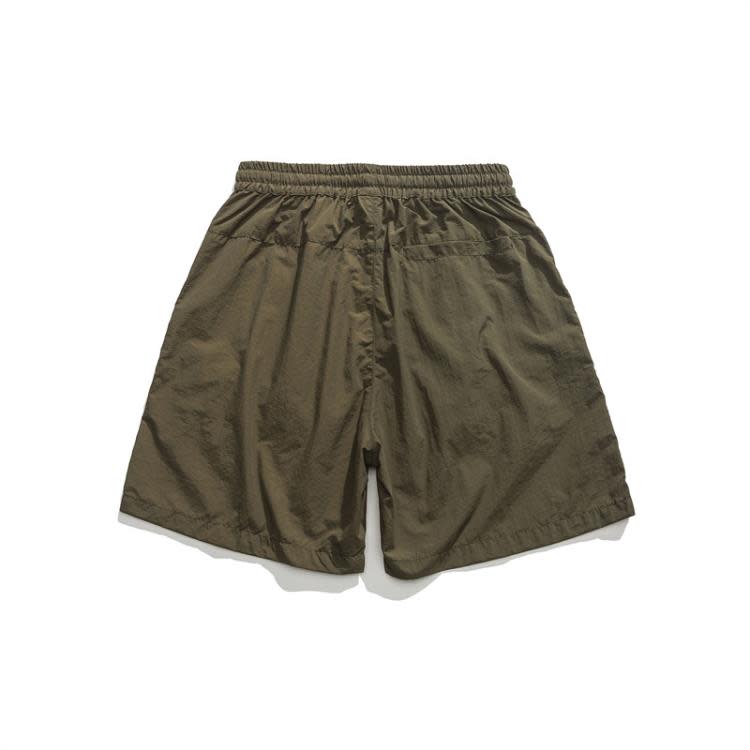 北界男裝 美式潮牌2023夏季新款寬松休閒短褲男ins戶外工裝五分褲-細節圖3