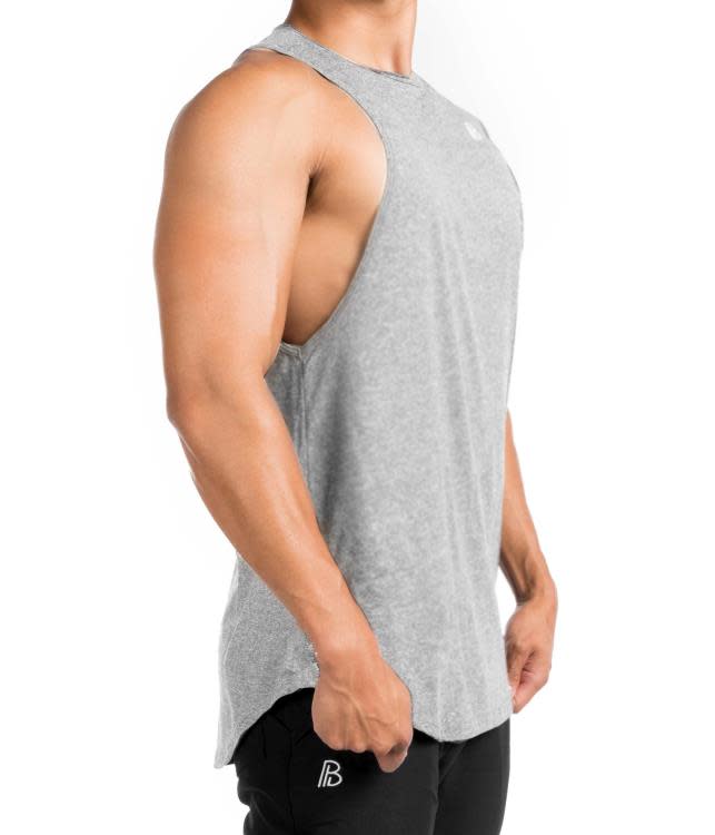 背心 肌肉博士2023新款男士健身運動夏季新款時尚透氣吸汗修身棉質-細節圖7