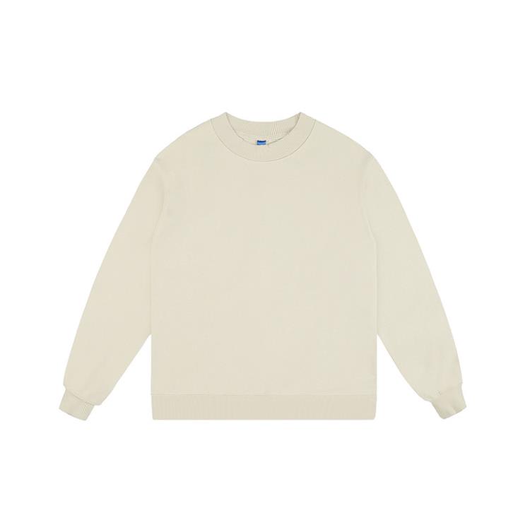 RFSD男裝|2023秋冬新款420g克重磅毛圈美潮高街寬松圓領純色衛衣-細節圖5