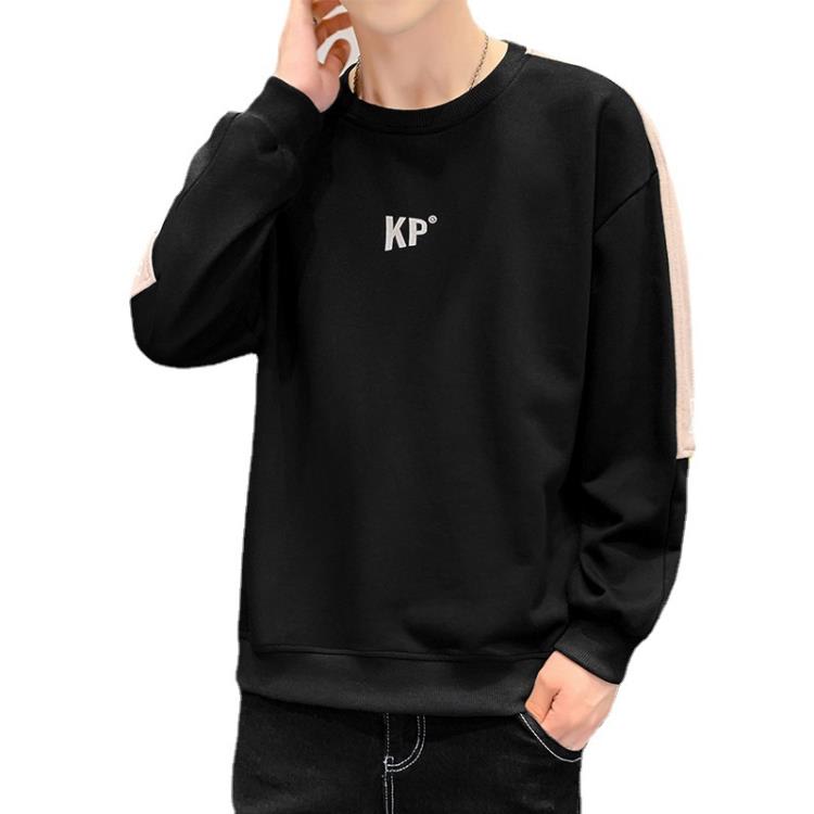 衛衣男士春秋款潮牌2023新款秋季衣服圓領ins時尚印花秋裝上衣服-細節圖5