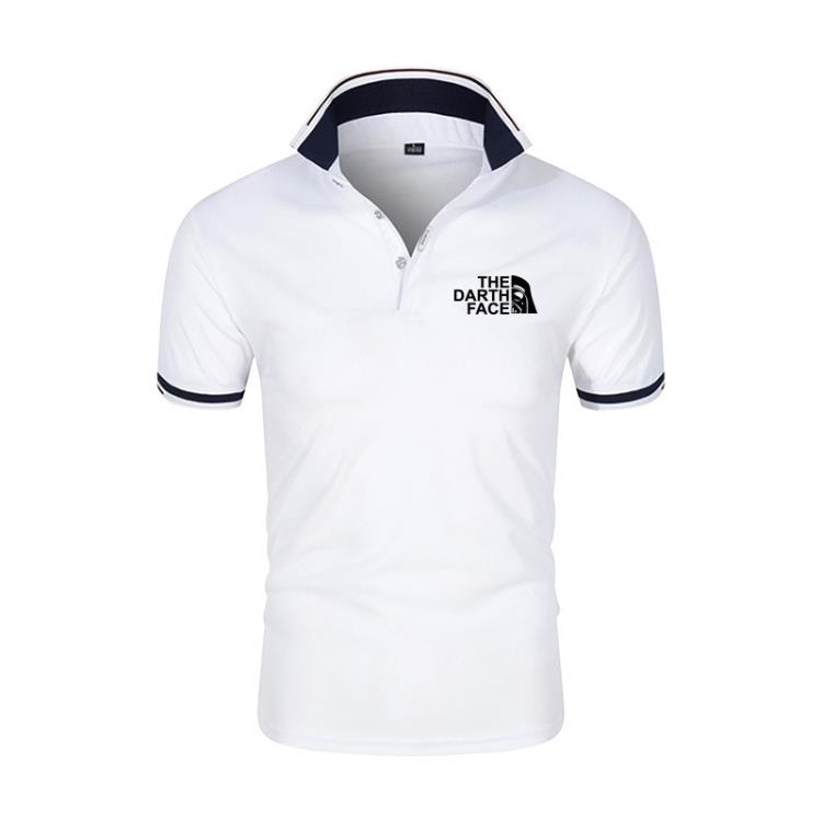 短袖polo衫 滌棉翻領拼色Polo衫批髮廣告衫工作服文化服印logo服-細節圖3