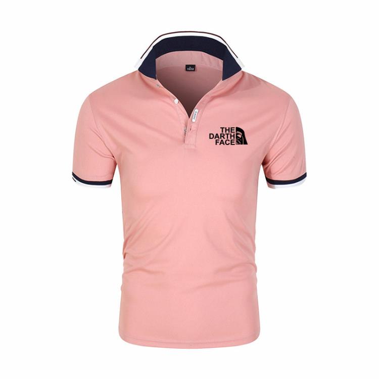 短袖polo衫 滌棉翻領拼色Polo衫批髮廣告衫工作服文化服印logo服-細節圖4