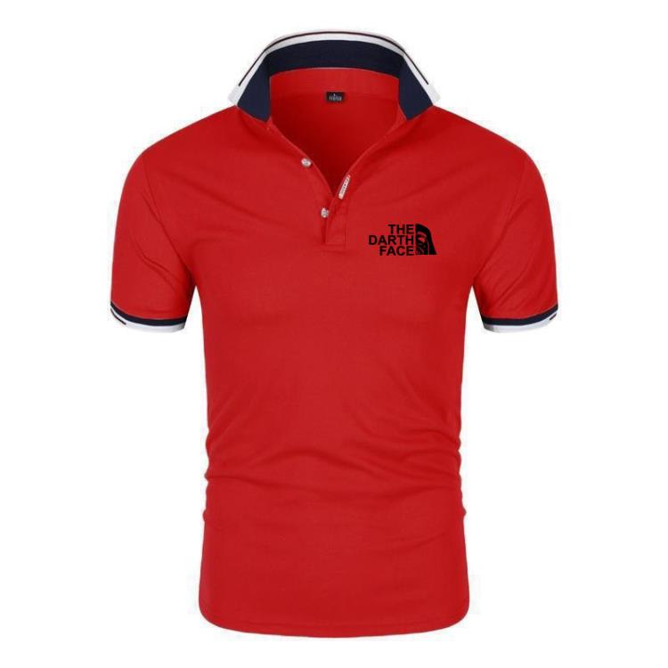 短袖polo衫 滌棉翻領拼色Polo衫批髮廣告衫工作服文化服印logo服-細節圖8