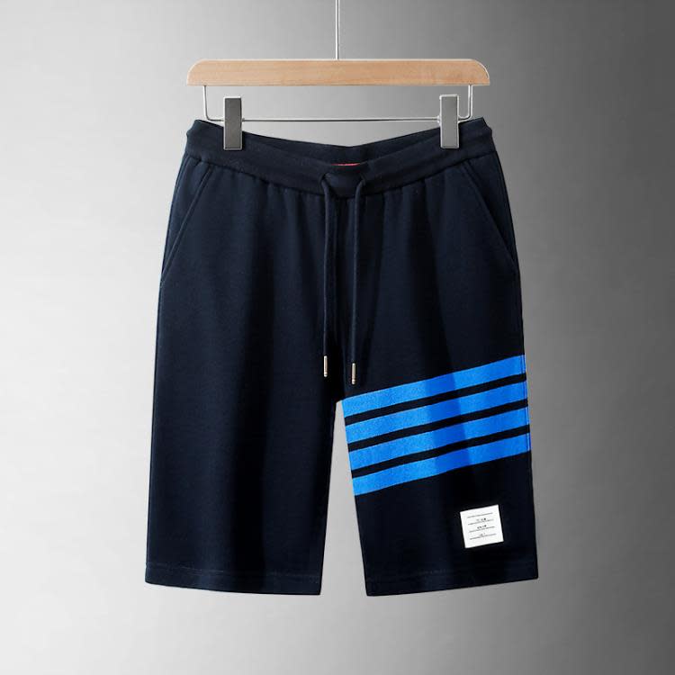 短褲 新款夏季休閒五分褲 薄款潮牌運動男女情侶時尚潮流tb2301-7-細節圖2