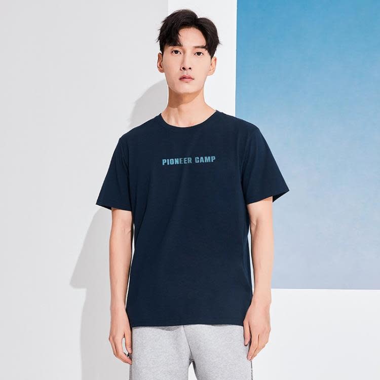 拓路者夏季男士t恤薄款圓領半袖冰氧吧涼感時尚T恤衫-細節圖8