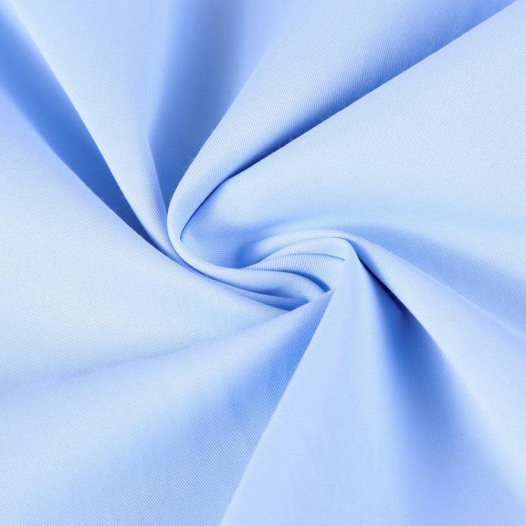 品牌春秋季青年男士長袖襯衫修身職業正裝藍襯衣商務休閒純色襯衫-細節圖3