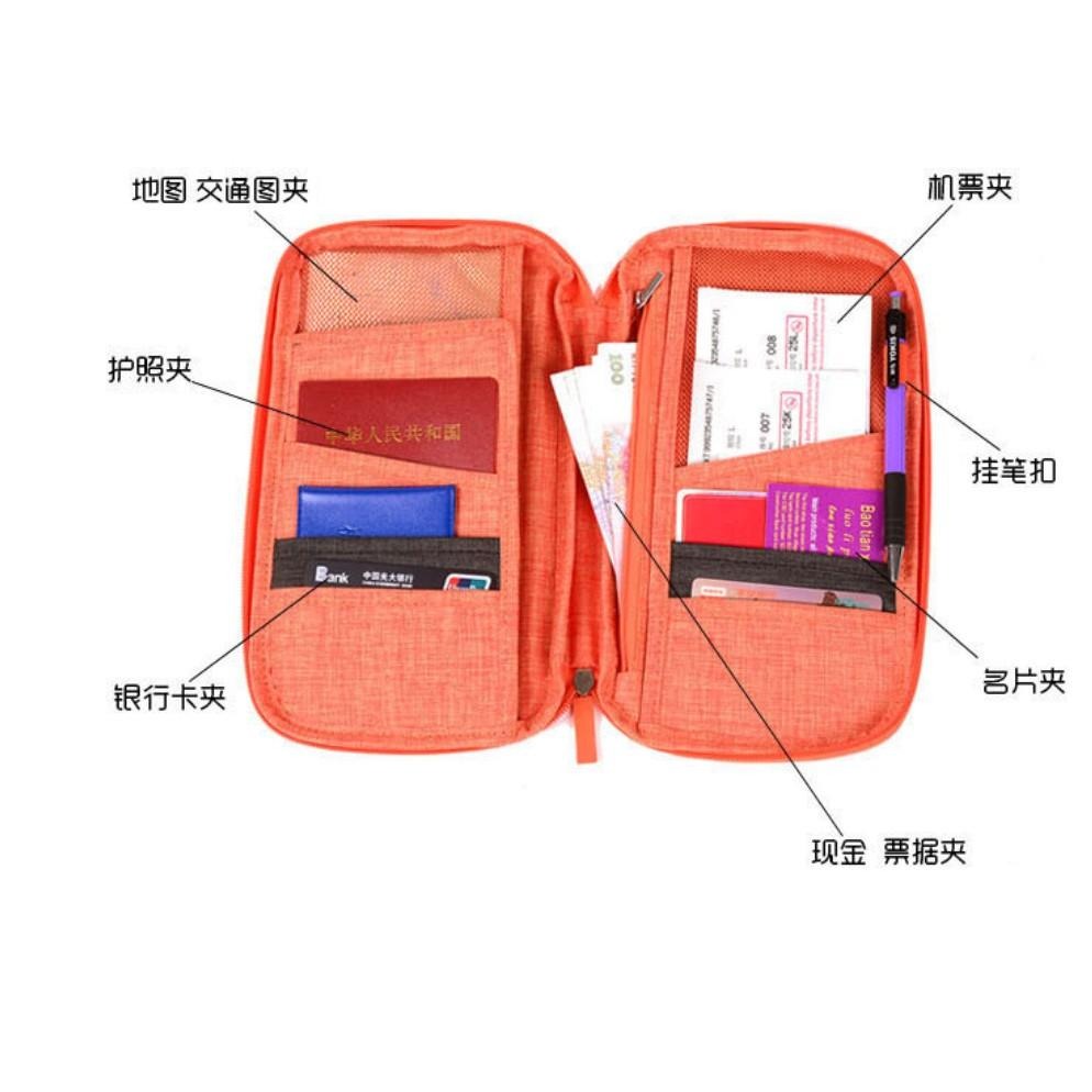 出國長款護照包 證件包 護照收納夾 信用卡機票夾 旅行收納包 護照套 安妮小舖-細節圖5