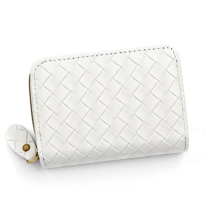 卡片收納包 編織款卡夾包 信用卡收納 卡片收納夾 卡包 零錢包  名片夾 證件包  安妮小舖-細節圖6