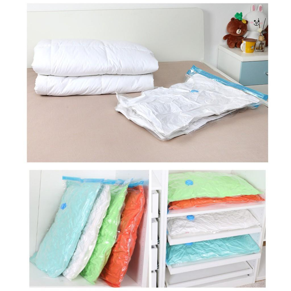 透明壓縮袋  真空袋 收納袋  真空收納袋 透明收納袋 旅行收納 真空壓縮袋 旅行收納 安妮小舖-細節圖2