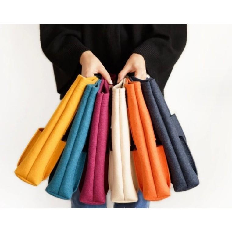 豎款包中包 高款毛氈包中包 收納包 內膽包 內襯包 琴譜包 購物袋包中包 帆布袋包中包 安妮小舖-細節圖2