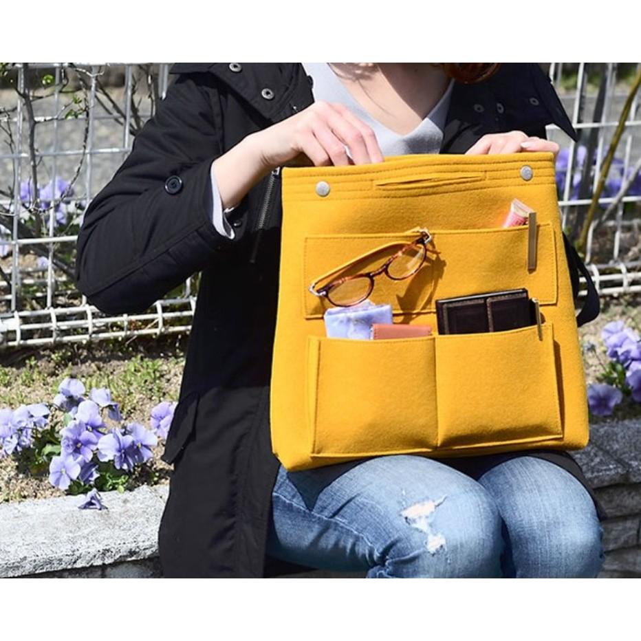 豎款包中包 高款毛氈包中包 收納包 內膽包 內襯包 琴譜包 購物袋包中包 帆布袋包中包 安妮小舖-細節圖3