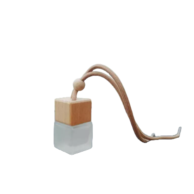 方形木蓋吊墜精油瓶/香氛瓶/ 木蓋精油擴香瓶 香水瓶吊飾 安妮小舖-細節圖7