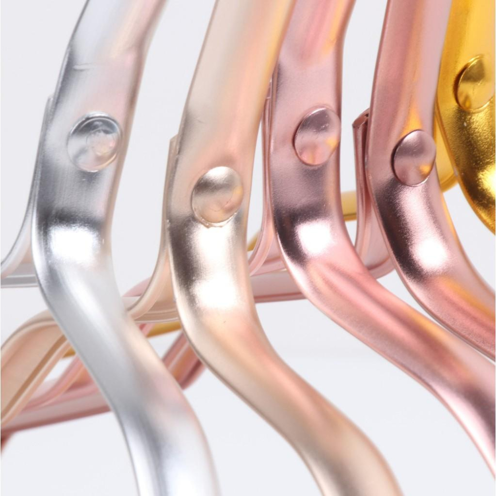 鋁合金衣架 防滑衣架  金屬衣架 輕量衣架 寬衣架 收納衣架 曬衣架 晾衣架 安妮小舖-細節圖4