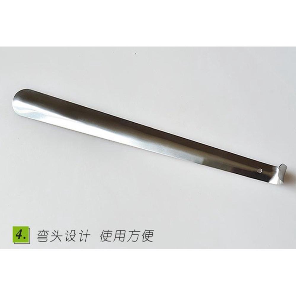 不鏽鋼鞋拔 撐鞋器 彎柄鞋拔 超長鞋拔(42cm) 攜帶式鞋拔(15cm) 安妮小舖-細節圖5
