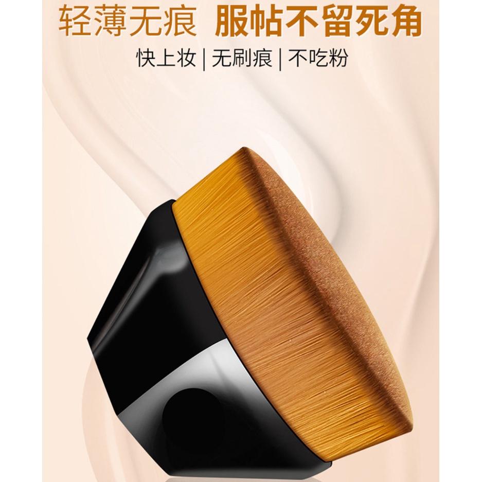 無痕粉底刷 六邊形粉底刷  55號底妝刷 修容刷 遮瑕刷 安妮小舖-細節圖2