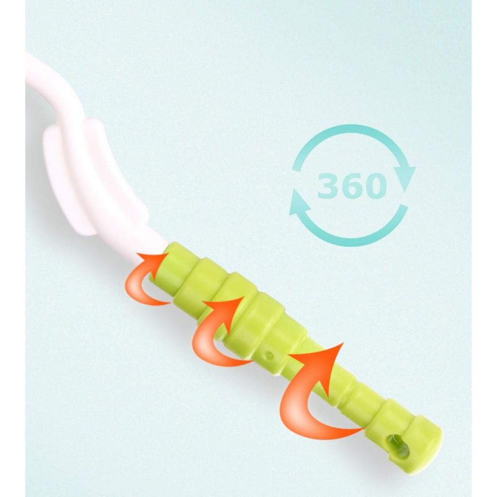 矽膠奶瓶清潔刷360度旋轉奶瓶刷奶嘴刷奶瓶清潔杯子刷瓶子刷 安妮小舖-細節圖5