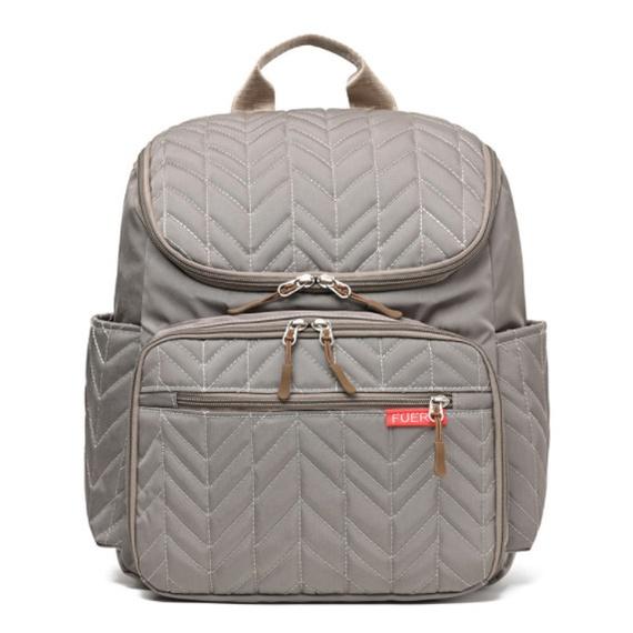 台灣現貨 多功能時尚媽媽包 防潑水媽咪包 大容量媽媽包 旅行背包 安妮小舖-細節圖6