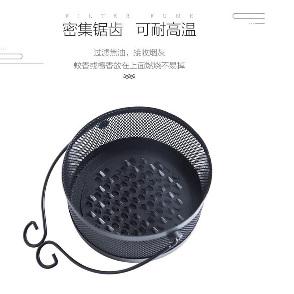 復古風鏤空香薰爐蚊香爐蚊香盒-14.9*7.5 安妮小舖-細節圖4