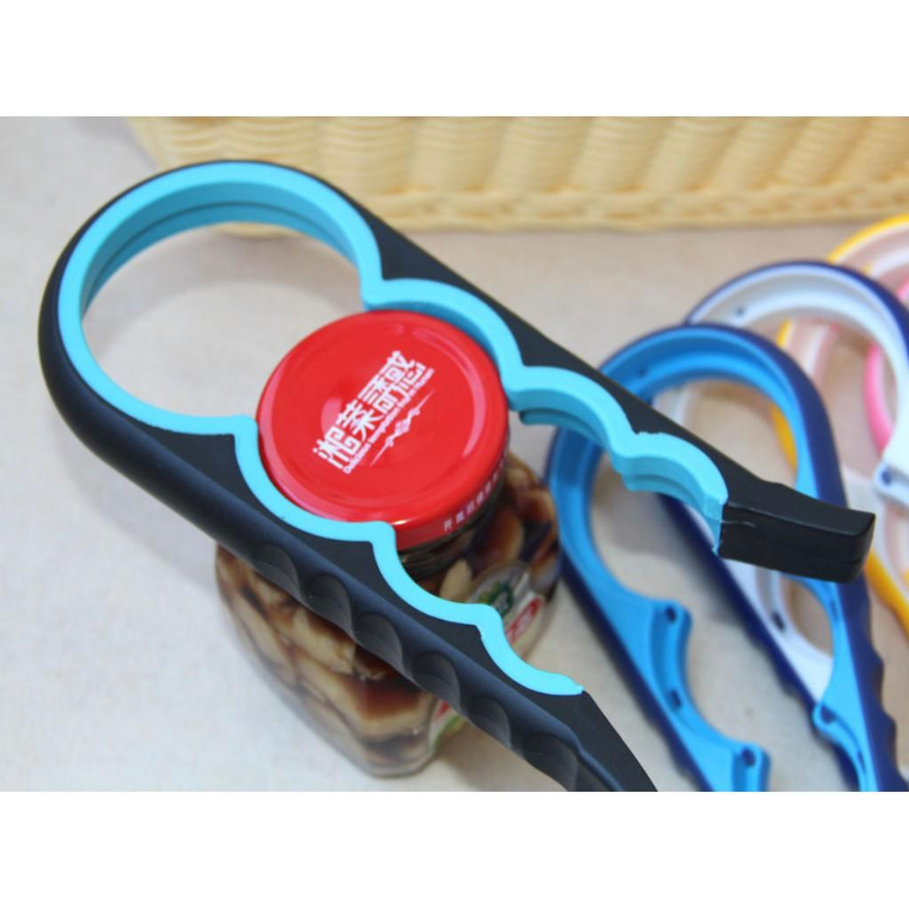 四合一開罐器開瓶器擰蓋器開蓋器開罐頭轉瓶蓋廚房料理用具 安妮小舖-細節圖3