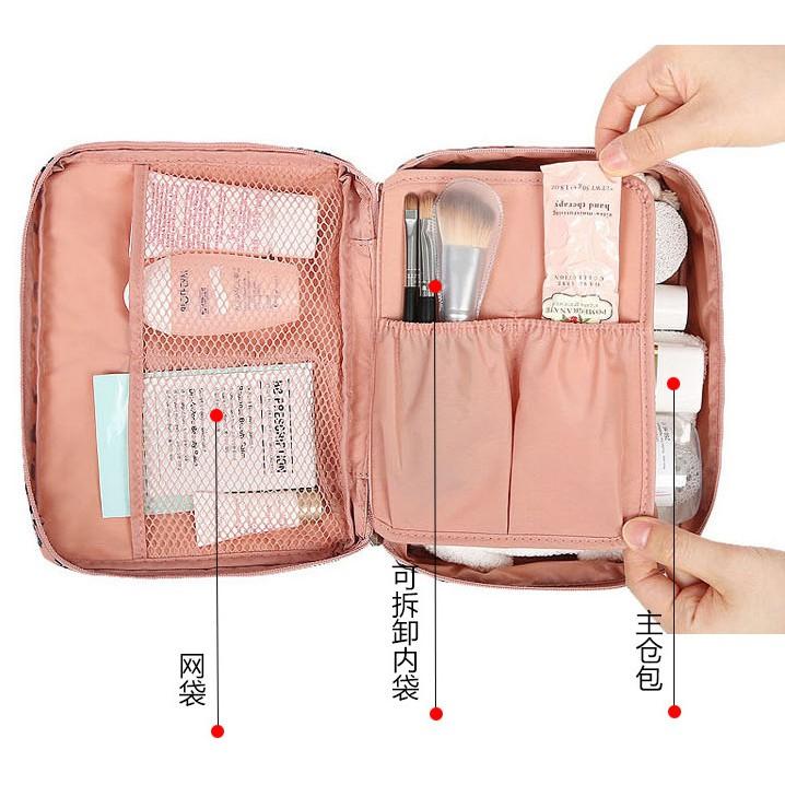 出國旅行必備超大容量沐浴盥洗包/化妝包小物收納/包中包/洗漱包 安妮小舖-細節圖8