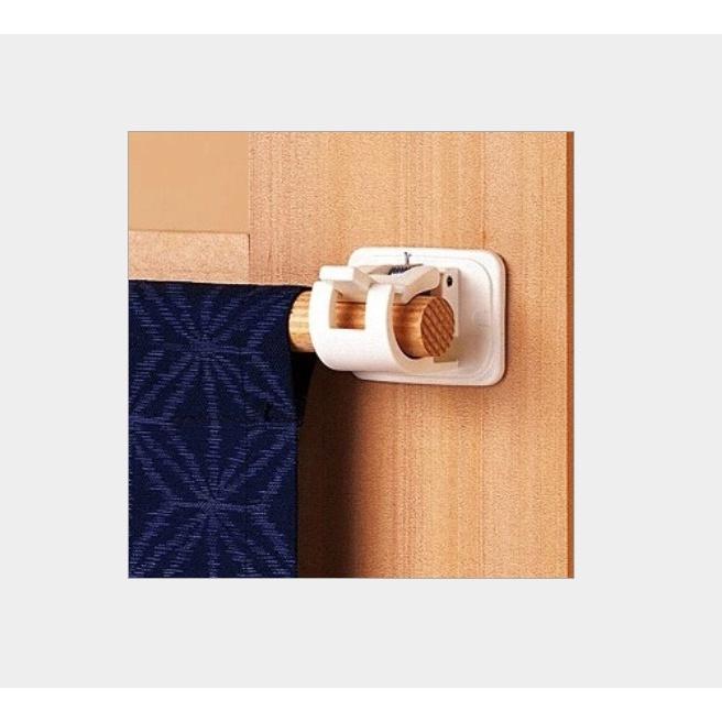 窗簾掛桿夾 窗簾掛桿固定夾 掛桿夾 浴簾掛桿架 毛巾掛桿夾  安妮小舖-細節圖2