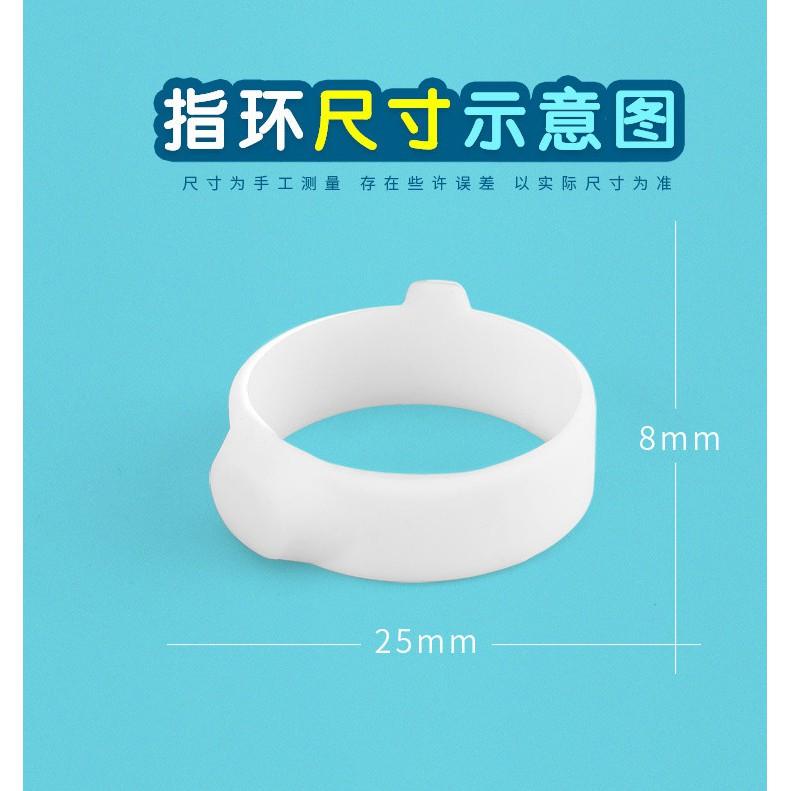 磁性吸附咖啡粉勺固定戒環/奶粉勺助手/磁吸奶粉勺固定器/矽膠置物魔戒 安妮小舖-細節圖7