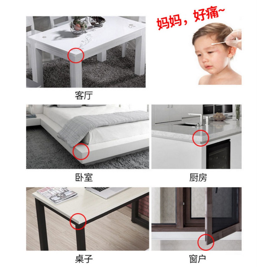 桌角防護/球型桌角/透明防撞角/嬰幼兒防撞用品/每個9元 安妮小舖-細節圖6