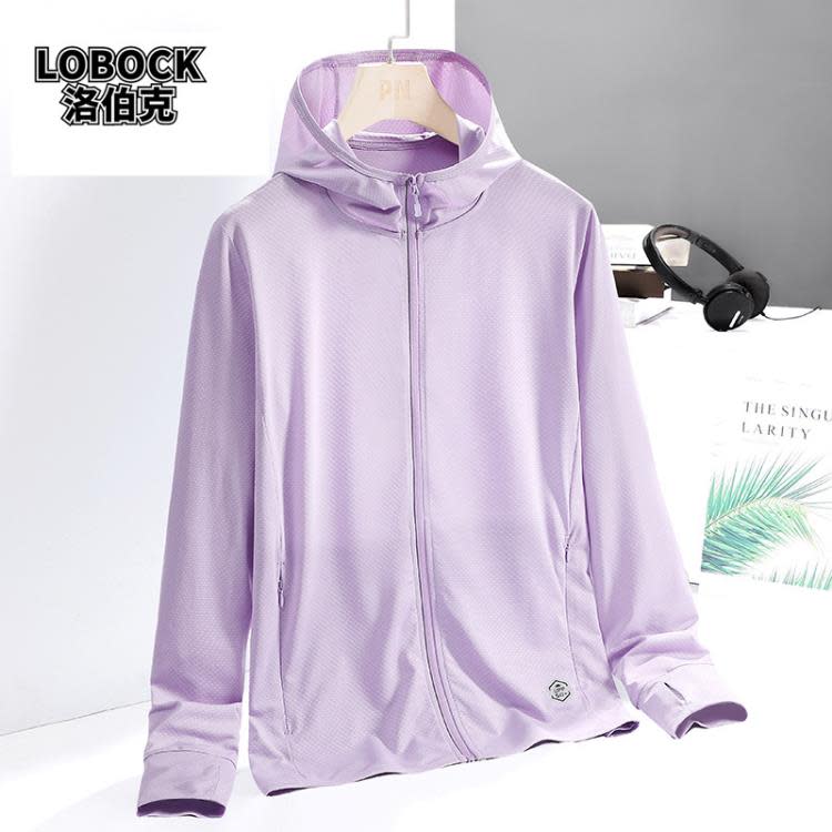 外套 冰絲防曬衣男女款透氣防時尚運動潮流休閒情侶防曬服潮-細節圖4