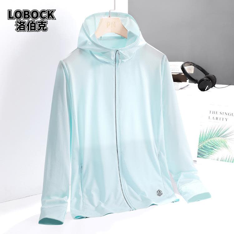 外套 冰絲防曬衣男女款透氣防時尚運動潮流休閒情侶防曬服潮-細節圖6