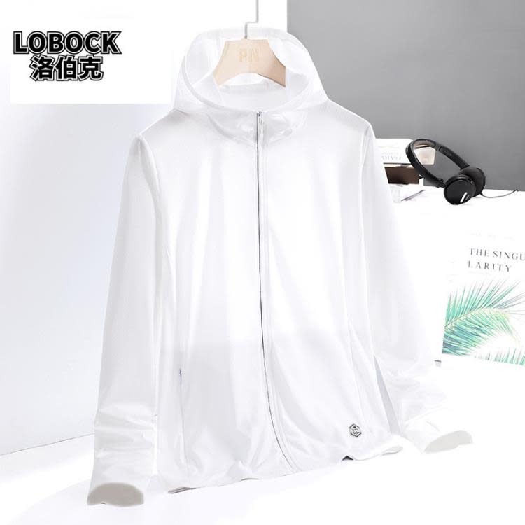 外套 冰絲防曬衣男女款透氣防時尚運動潮流休閒情侶防曬服潮-細節圖7