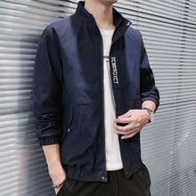 夾克 2023新款男士秋季潮流男外套長袖寬松男上衣透氣休閒青年大賣-細節圖6