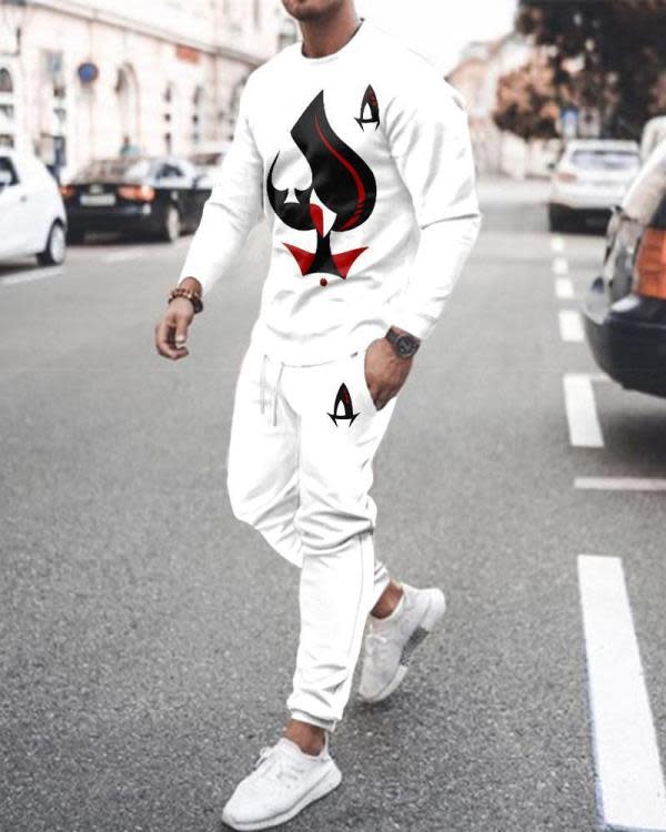 電商廠家貨源 成人3D數碼印花衛衣衛褲套裝-細節圖6