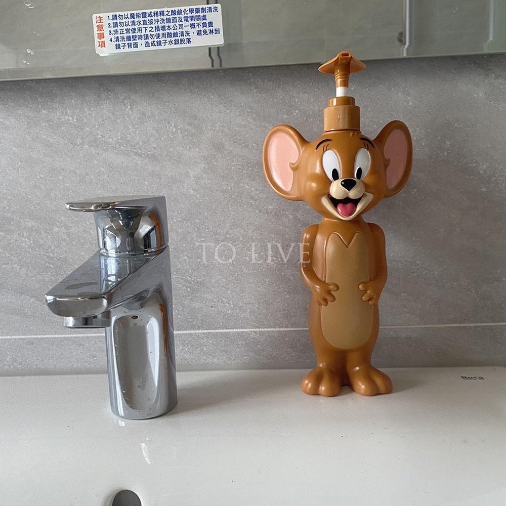 （兩隻一組） Tom and Jerry 湯姆貓分裝瓶｜ 傑瑞 分裝瓶 擠壓瓶 洗手乳瓶 沐浴乳瓶-細節圖2