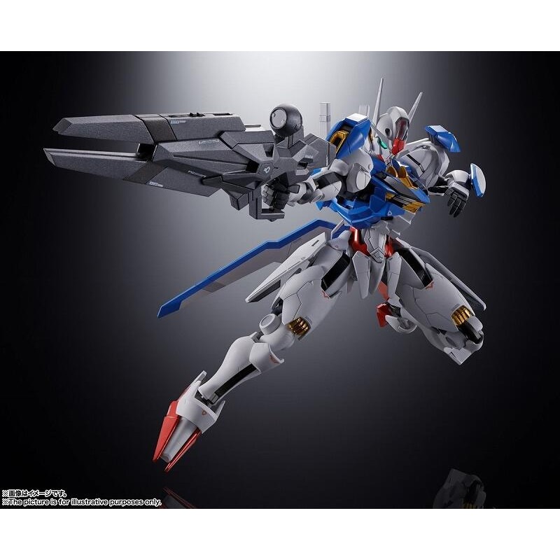 BANDAI 超合金 機動戰士鋼彈 水星的魔女 風靈鋼彈 可動 完成品-細節圖2