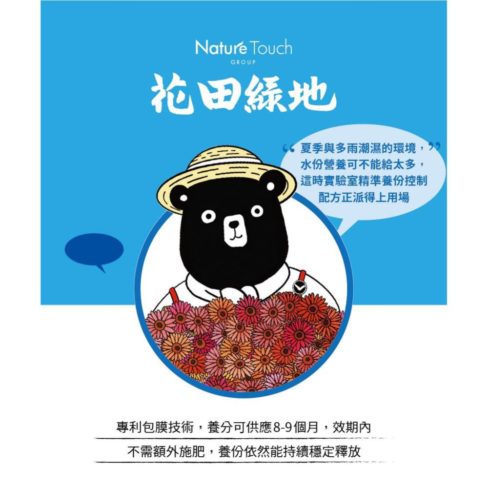 【肉肉朋友】 花田綠地 綠豹 盆栽控釋肥 - 多年生植物與多肉仙人掌型 300g 斑葉植物 鹿角蕨用 緩釋肥-細節圖2