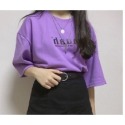 muahmuah 短袖 厚棉 短T 經典短袖 多色 多款 上衣 情侶衣 正韓 情侶服 男女款-規格圖9