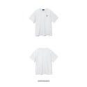 【新款1-4天出貨】Muahmuah 短袖 新款 短踢 純棉 男女同款 短T TEE 上衣 正韓 韓國代購-規格圖9