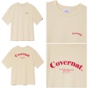 【1-4天出貨】Covernat 短袖 短踢 素T 情侶 印花 雙Logo 潮牌 韓國代購-規格圖9