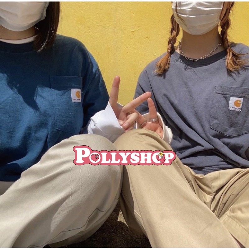 【1-4天出貨】Carhartt K87 口袋短Tee 短t 短踢 2021 素T 口袋T 短袖 重磅 棉T 男女生-細節圖5