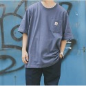 【1-4天出貨】Carhartt K87 口袋短Tee 短t 短踢 2021 素T 口袋T 短袖 重磅 棉T 男女生-規格圖9